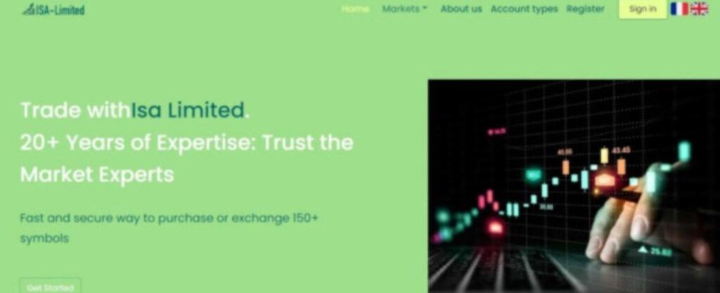 Isa Limited website Isa Limited website