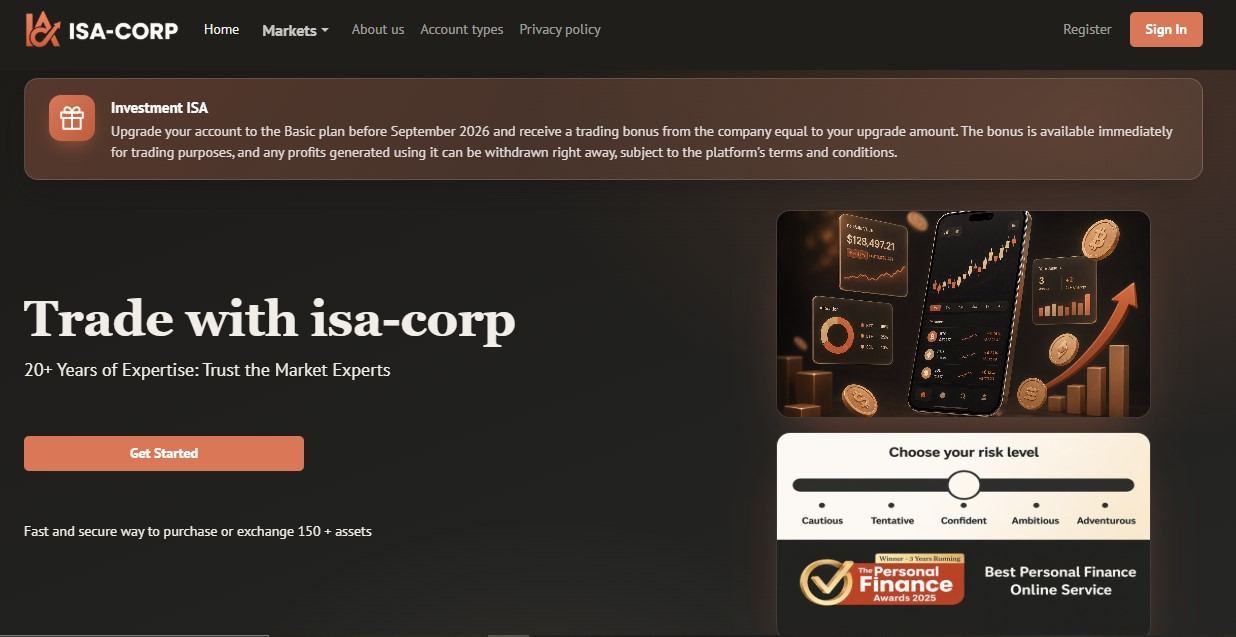 ISA-Corp Homepage