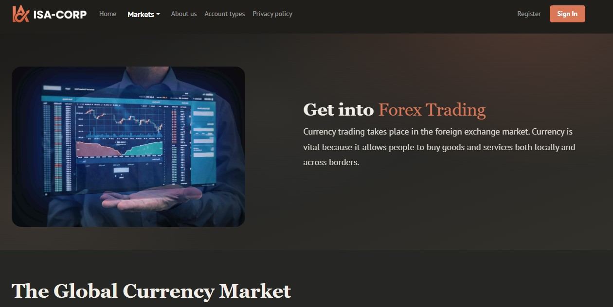 ISA-Corp Markets