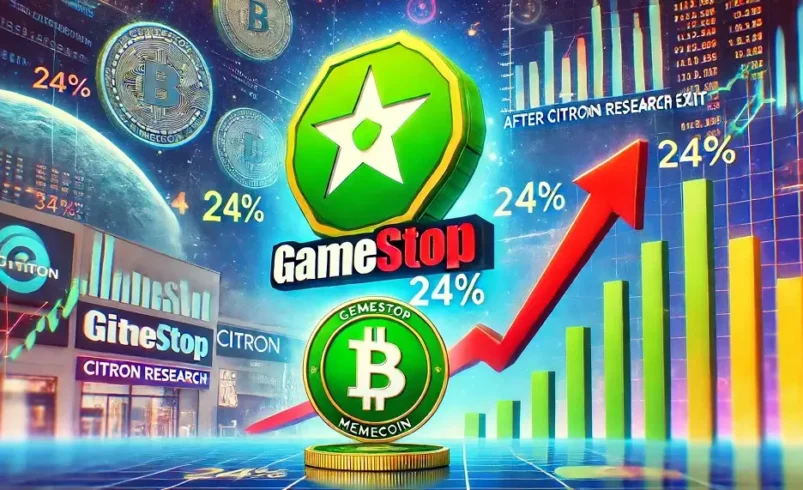 GameStop Memecoin Soars 24% after Citron Research Exit