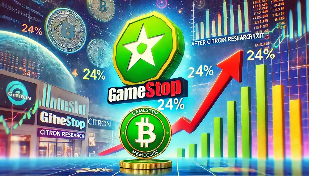 GameStop Memecoin Soars 24% after Citron Research Exit