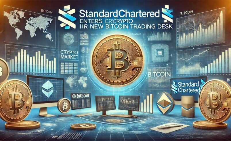 Standard Chartered Enters Crypto Market with New Bitcoin Trading Desk